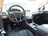 2017 Ford Fusion Titanium AWD Ebony Interior