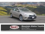 2017 Creme Brulee Mica Toyota Camry LE #114485199