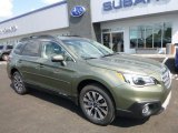 2016 Wilderness Green Metallic Subaru Outback 2.5i Limited #114517890