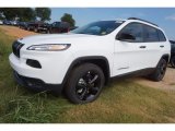 2016 Bright White Jeep Cherokee Sport #114544544