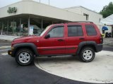 2006 Inferno Red Pearl Jeep Liberty Sport 4x4 #11417340