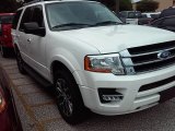 White Platinum Metallic Tricoat Ford Expedition in 2016