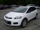 2007 Crystal White Pearl Mica Mazda CX-7 Sport #11404989