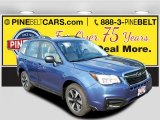 2017 Quartz Blue Pearl Subaru Forester 2.5i #114571153