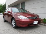 2005 Salsa Red Pearl Toyota Camry LE #11416350