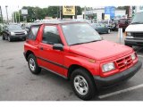 1997 Geo Tracker Wildfire Red