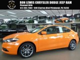 2014 Header Orange Dodge Dart SXT #114624018