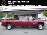 Deep Ruby Metallic Chevrolet Silverado 2500HD in 2009