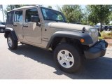 2016 Jeep Wrangler Unlimited Sport 4x4 Front 3/4 View