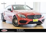 2017 designo Cardinal Red Metallic Mercedes-Benz C 300 Coupe #114646141