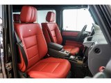 2016 Mercedes-Benz G 550 designo Classic Red Interior