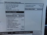 2017 Chevrolet Volt LT Window Sticker