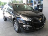 2017 Mosaic Black Metallic Chevrolet Traverse LT #114672295