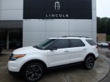 2013 White Platinum Tri-Coat Ford Explorer Sport 4WD #114691637