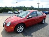 Flame Red Dodge Neon in 2003