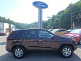 2011 Dark Cherry Kia Sorento LX AWD #114756222