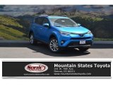 2016 Electric Storm Blue Toyota RAV4 Limited #114781322