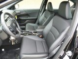 2017 Honda Accord Sport Sedan Black Interior