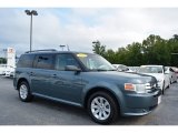 2010 Steel Blue Metallic Ford Flex SE #114781654