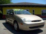 2002 Fort Knox Gold Ford Focus LX Sedan #11480534