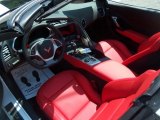 2017 Chevrolet Corvette Grand Sport Coupe Adrenaline Red Interior