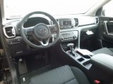 2017 Kia Sportage LX AWD Black Interior