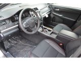 2017 Toyota Camry SE Black Interior