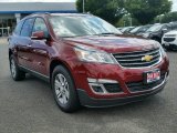 2017 Siren Red Tintcoat Chevrolet Traverse LT #114864114