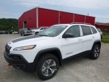 2017 Bright White Jeep Cherokee Trailhawk 4x4 #114864293