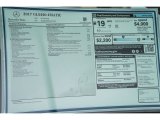 2017 Mercedes-Benz GLS 450 4Matic Window Sticker