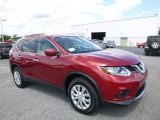 2016 Cayenne Red Nissan Rogue S AWD #114922725