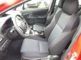 2017 Subaru WRX Premium Carbon Black Interior