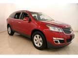 2013 Crystal Red Tintcoat Chevrolet Traverse LT AWD #114922711