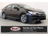 2016 Crystal Black Pearl Honda Civic EX Sedan #114947739