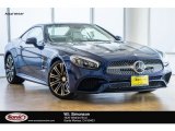 2017 Brilliant Blue Metallic Mercedes-Benz SL 450 Roadster #114975557