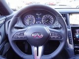 2017 Infiniti Q60 3.0t Premium Coupe Steering Wheel