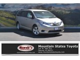 Creme Brulee Mica Toyota Sienna in 2016