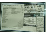 2016 Mercedes-Benz S 550e Plug-In Hybrid Sedan Window Sticker