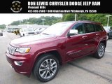 2017 Velvet Red Pearl Jeep Grand Cherokee Overland 4x4 #115027485