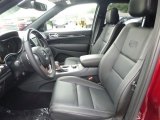 2017 Jeep Grand Cherokee Overland 4x4 Black Interior