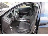 2017 Acura TLX V6 SH-AWD Advance Sedan Ebony Interior