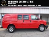 2017 Red Hot Chevrolet Express 2500 Cargo WT #115067598