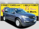 2014 Atlantis Blue Metallic Chevrolet Traverse LS #115067515