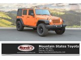 2012 Crush Orange Jeep Wrangler Unlimited Sport 4x4 #115067502