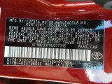 2017 Camry Color Code for Ruby Flare Pearl - Color Code: 3T3