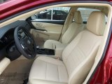 2017 Toyota Camry XLE Almond Interior