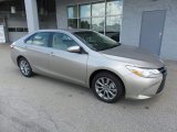 2017 Creme Brulee Mica Toyota Camry LE #115128225