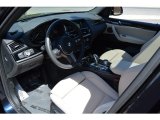 2017 BMW X3 xDrive35i Oyster Interior