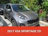 2017 Mineral Silver Kia Sportage EX #115128078