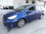 2017 Toyota Prius v Blue Ribbon Metallic